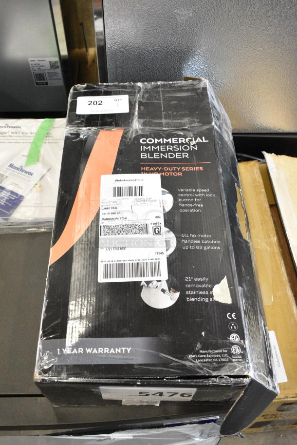 BRAND NEW SCRATCH AND DENT! AvaMix 928IBHD21 21" Heavy-Duty Variable Speed Immersion Blender - 1 1/4 hp. 120 Volts, 1 Phase. Tested and Working! - Image 2 of 8