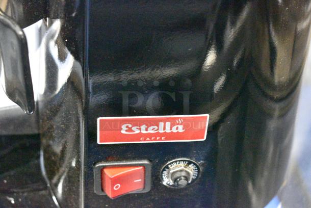BRAND NEW SCRATCH AND DENT! Estella 236ECEG26 Metal Commercial Countertop Espresso Bean Grinder w/ Hopper. 110/120 Volts, 1 Phase. Tested and Working! - Image 6 of 7