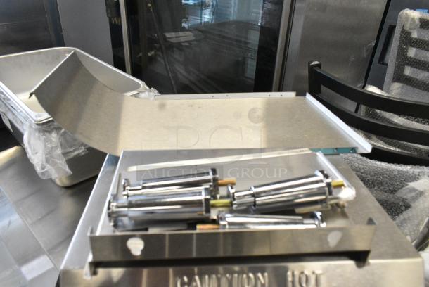 BRAND NEW SCRATCH AND DENT! Avantco 184T140 Commercial 10" Wide Conveyor Toaster with 3" Opening. 300 Slices per Hour. 120 Volts, 1 Phase. Cannot Test Due To Plug Style - Image 4 of 10
