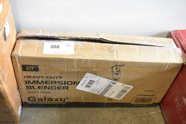 BRAND NEW SCRATCH AND DENT! Galaxy 177IMBH21 21" Heavy-Duty Variable Speed Immersion Blender - 1 hp. 120 Volts, 1 Phase. Tested and Working! - Image 2 of 7