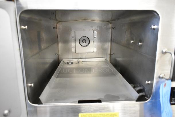 2 BRAND NEW SCRATCH AND DENT! 2023 Cleveland 22CET3.1 Stainless Steel Commercial Electric Powered Single Deck Steam Cabinet on Equipment Stand. 208/220-240 Volts, 1 Phase. 2 Times Your Bid! - Image 6 of 13