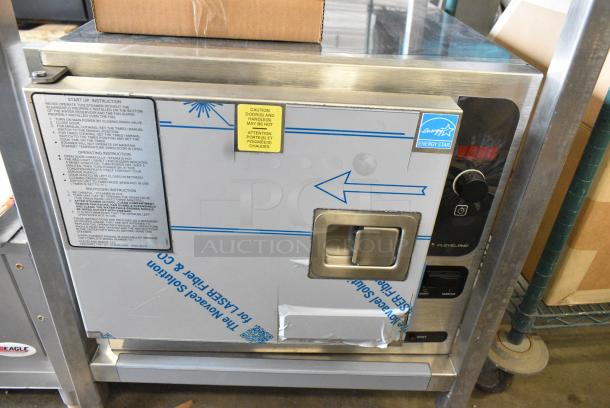 2 BRAND NEW SCRATCH AND DENT! 2023 Cleveland 22CET3.1 Stainless Steel Commercial Electric Powered Single Deck Steam Cabinet on Equipment Stand. 208/220-240 Volts, 1 Phase. 2 Times Your Bid! - Image 9 of 13