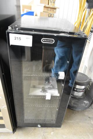 Whynter Metal Mini Cooler Merchandiser. Door Is Locked. 115 Volts, 1 Phase. Tested and Working!