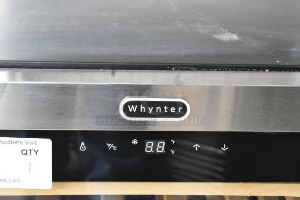 Whynter FWC-341TS  34 Bottle Freestanding Stainless Steel Wine Refrigerator with Display Shelf. 120 Volts, 1 Phase. Tested and Working! - Image 2 of 5