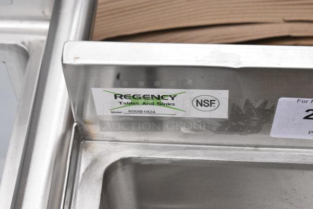 BRAND NEW SCRATCH AND DENT! Regency 600IB1824 18" x 24" Underbar Ice Bin - 77 lb. - Image 8 of 8