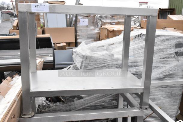 2 Metal Equipment Stand w/ Under Shelf. 2 Times Your Bid! - Image 4 of 5