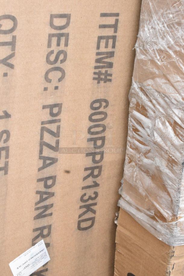 BRAND NEW SCRATCH AND DENT! Regency 600PPR13KD 13 Pan End Load Pizza Dough Box Rack - Unassembled. May Be Missing Pieces. - Image 2 of 2