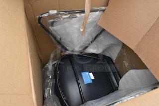 BRAND NEW SCRATCH AND DENT! Black Chair. May Be Missing Pieces