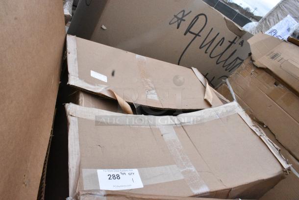 BRAND NEW SCRATCH AND DENT! Black Chair. May Be Missing Pieces - Image 2 of 3