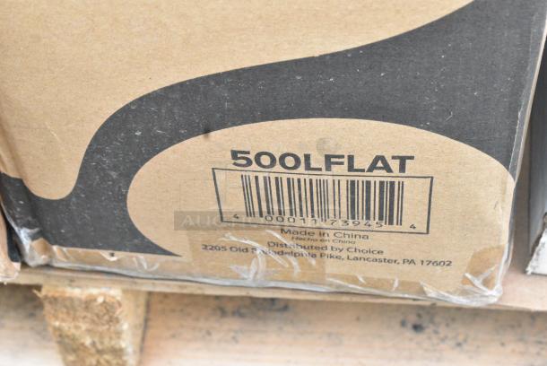 30 BRAND NEW SCRATCH AND DENT! Items Including 129MCS28B Choice 28 oz. Black Rectangular Microwavable Heavy Weight Container with Lid 8 3/4" x 6 1/4" x 1 3/4" - 150/Case, 50012W Choice 12 oz. White Poly Paper Hot Cup - 1000/Case, 130IC10BL UNPRINTED 10LB BLUE ICE BAGS 1000/CS, 500L1020B Choice Black Hot Paper Cup Travel Lid for 10-24 oz. Standard Cups and 8 oz. Squat Cups - 1000/Case, 500CC12HD 12 oz. Plastic Cold Cup - Designed for Use Without Lids - 1000/Case. 30 Times Your Bid! May Be Missing Pieces. - Image 8 of 18