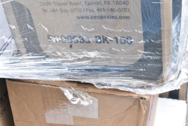 30 BRAND NEW SCRATCH AND DENT! Items Including 129MCS28B Choice 28 oz. Black Rectangular Microwavable Heavy Weight Container with Lid 8 3/4" x 6 1/4" x 1 3/4" - 150/Case, 50012W Choice 12 oz. White Poly Paper Hot Cup - 1000/Case, 130IC10BL UNPRINTED 10LB BLUE ICE BAGS 1000/CS, 500L1020B Choice Black Hot Paper Cup Travel Lid for 10-24 oz. Standard Cups and 8 oz. Squat Cups - 1000/Case, 500CC12HD 12 oz. Plastic Cold Cup - Designed for Use Without Lids - 1000/Case. 30 Times Your Bid! May Be Missing Pieces. - Image 12 of 18