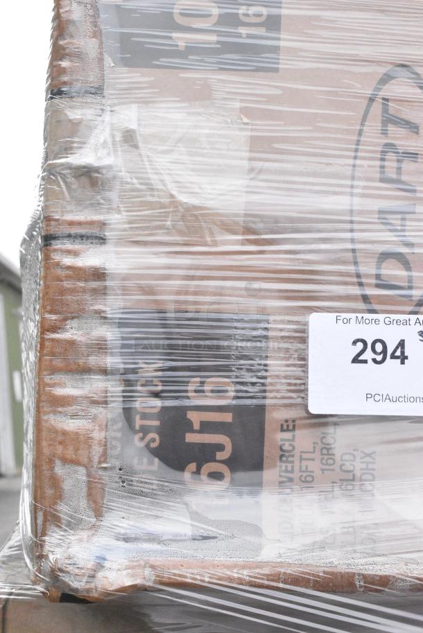 30 BRAND NEW SCRATCH AND DENT! Items Including 129MCS28B Choice 28 oz. Black Rectangular Microwavable Heavy Weight Container with Lid 8 3/4" x 6 1/4" x 1 3/4" - 150/Case, 50012W Choice 12 oz. White Poly Paper Hot Cup - 1000/Case, 130IC10BL UNPRINTED 10LB BLUE ICE BAGS 1000/CS, 500L1020B Choice Black Hot Paper Cup Travel Lid for 10-24 oz. Standard Cups and 8 oz. Squat Cups - 1000/Case, 500CC12HD 12 oz. Plastic Cold Cup - Designed for Use Without Lids - 1000/Case. 30 Times Your Bid! May Be Missing Pieces. - Image 14 of 18