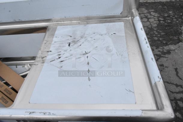 BRAND NEW SCRATCH AND DENT! Regency 600S3242424C Stainless Steel Commercial L Shaped 3 Bay Sink w/ Dual Drain Boards. Bays 24x24x14. Drain Boards 22x25 - Image 3 of 8