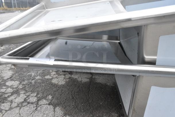 BRAND NEW SCRATCH AND DENT! Regency 600S1242424L Stainless Steel Single Bay Sink w/ Left Side Drain Board. No Legs. - Image 5 of 6