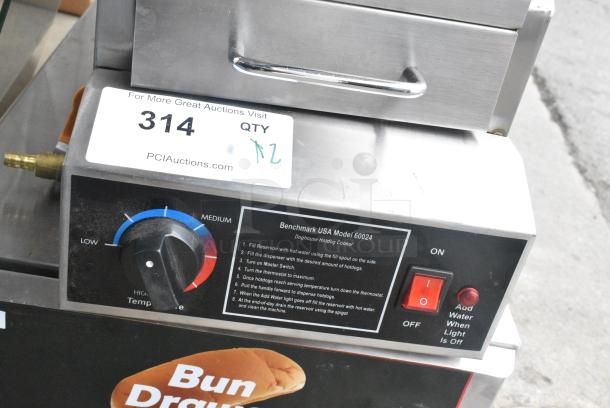 2 Items Including 2024 Benchmark USA 60024 Doghouse 24 Dog / 24 Bun Hot Dog Steamer and Dispenser and Bun Drawer. 2 Times Your Bid! - Image 5 of 15
