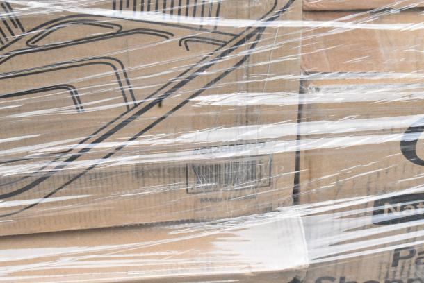 35 BRAND NEW SCRATCH AND DENT! Items Including 394345XL Noble NexGen Powder-Free Disposable Black Hybrid 3 Mil Thick Gloves - Extra Large - 1000/Case, 500CC16 Choice Clear PET Customizable Plastic Cold Cup - 16 oz. - 1000/Case, 612605070 Choice Full Size Foil Steam Table Pan Deep 3 3/8" Depth - Full Size Deep - 50/Case, 395TO993 EcoChoice 9" x 9" x 3" Compostable Sugarcane / Bagasse 3 Compartment Takeout Container - 200/Case, 395RP10 EcoChoice Compostable No PFAS Added Bamboo / Bagasse 10" Plate 3 Compartment - 500/Case, 612509L LID 9" FOIL LAM BOARD 500. 35 Times Your Bid! - Image 8 of 11