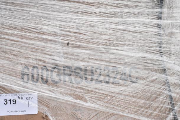 BRAND NEW SCRATCH AND DENT! Regency 600GRSU2324C Stainless Steel Corrugated Top Glass Rack Storage Unit - 23" x 24". May Be Missing Pieces. - Image 2 of 2