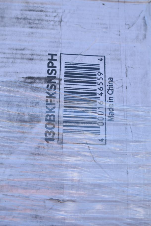 26 BRAND NEW! Boxes Including 394365L Noble Products Powder-Free Disposable Clear Vinyl Gloves for Foodservice - Large - 1000/Case,130BKFKSNSPH Choice Black Heavy Weight Wrapped Polystyrene Plastic Cutlery Pack with Napkin and Salt and Pepper Packets - 500/Case, 129MCR38B Choice 38 oz. Black 7" Round Microwavable Heavy Weight Container with Lid - 150/Case, 395RP09 EcoChoice No PFAS Added Bamboo / Bagasse Blend 9" Plate - 500/Case, 130BKFKSNSPX500 Choice Black Extra Heavy Weight Wrapped Polystyrene Plastic Cutlery Pack with Napkin and Salt and Pepper Packets - 500/Case, BWKTRANSCUP7CT 7 OZ TRANSLUCENT PLASTIC CUP 2500/CS, 127P400C Choice 4 oz. Clear Plastic Souffle Cup / Portion Cup - 2500/Case, 760IC16W Choice 16 oz. White Paper Frozen Yogurt / Soup / Food Cup - 1000/Case. 26 Times Your Bid! - Image 6 of 19