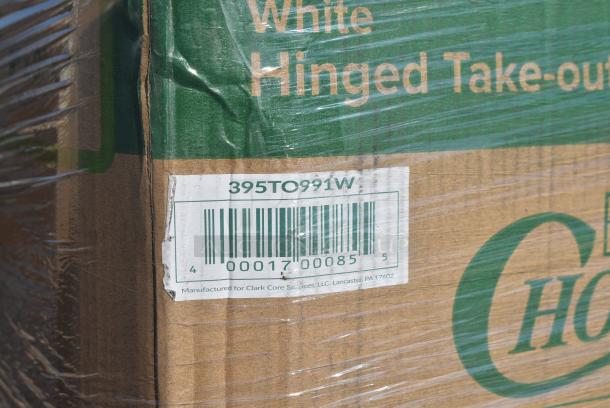 26 BRAND NEW! Boxes Including 394365L Noble Products Powder-Free Disposable Clear Vinyl Gloves for Foodservice - Large - 1000/Case,130BKFKSNSPH Choice Black Heavy Weight Wrapped Polystyrene Plastic Cutlery Pack with Napkin and Salt and Pepper Packets - 500/Case, 129MCR38B Choice 38 oz. Black 7" Round Microwavable Heavy Weight Container with Lid - 150/Case, 395RP09 EcoChoice No PFAS Added Bamboo / Bagasse Blend 9" Plate - 500/Case, 130BKFKSNSPX500 Choice Black Extra Heavy Weight Wrapped Polystyrene Plastic Cutlery Pack with Napkin and Salt and Pepper Packets - 500/Case, BWKTRANSCUP7CT 7 OZ TRANSLUCENT PLASTIC CUP 2500/CS, 127P400C Choice 4 oz. Clear Plastic Souffle Cup / Portion Cup - 2500/Case, 760IC16W Choice 16 oz. White Paper Frozen Yogurt / Soup / Food Cup - 1000/Case. 26 Times Your Bid! - Image 14 of 19