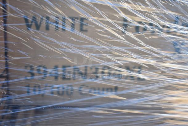 28 BRAND NEW! Boxes Including 760SOUP16WB Choice 16 oz. White Double Poly-Coated Paper Food Cup - 500/Case, 500L1020B Choice Black Hot Paper Cup Travel Lid for 10-24 oz. Standard Cups and 8 oz. Squat Cups - 1000/Case, 500CC16 Choice Clear PET Customizable Plastic Cold Cup - 16 oz. - 1000/Case, 130IC20DSP1M Choice 20 lb. Clear Plastic Drawstring Ice Bag with Ice Print - 250/Case, 433NHT003 Choice 1/5 Large Size White Unprinted Medium-Duty T-Shirt Bag - 500/Case, 612FS4316 Choice Half Size Heavy-Duty Foil Steam Table Pan Extra-Deep 4 3/16" Depth - 100/Case, Dart 205HT1 White Foam Take Out Container with Perforated Hinged Lid 9" x 6" x 3" - 200/Case. 28 Times Your Bid! - Image 7 of 19
