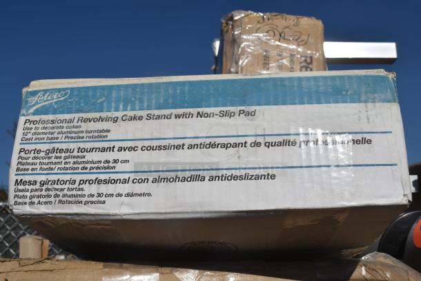 BRAND NEW SCRATCH AND DENT! Ateco Revolving Cake Stand. May Be Missing Pieces. - Image 4 of 5