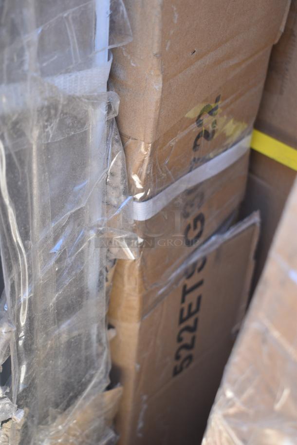 BRAND NEW SCRATCH AND DENT! Steelton 522ETSG30722 30" x 72" 18 Gauge 430 Stainless Steel Work Table with Undershelf and 2" Rear Upturn. May Be Missing Pieces. - Image 2 of 3