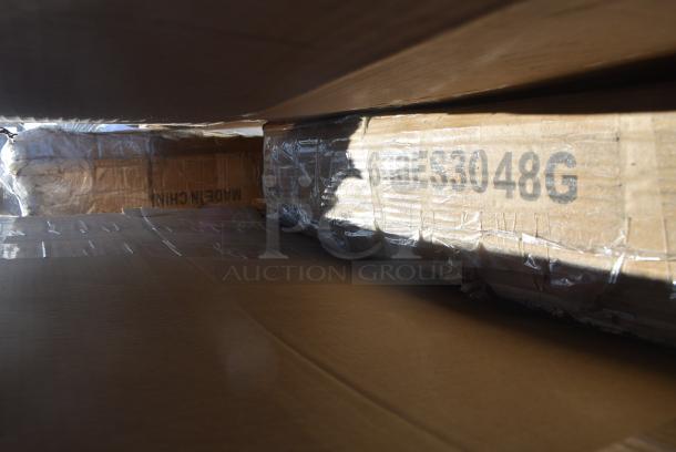 BRAND NEW SCRATCH AND DENT! Regency 600ES3048G 30" x 48" 16-Gauge Stainless Steel Equipment Stand with Galvanized Undershelf. May Be Missing Pieces. - Image 2 of 2