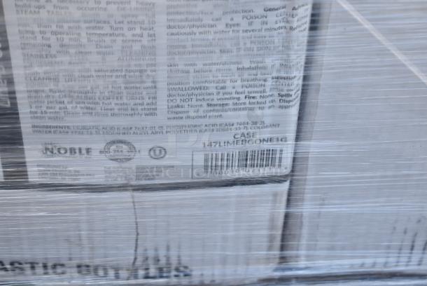 21 BRAND NEW! Items Including 465C1448KE5 Steelton 14" x 48" NSF Chrome 5-Shelf Kit with 72" Posts, 147LIMEBGONE1G Noble Chemical 1 Gallon / 128 oz. Lime-B-Gone Concentrated Delimer / Descaler - 4/Case. Chlorinated Sanitizer. 21 Times Your Bid! - Image 7 of 8