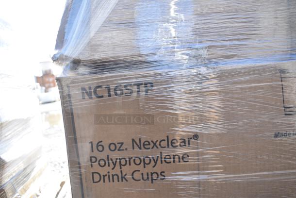 32 BRAND NEW! Items Including Two 500MFTN Lavex Natural Brown Kraft M-Fold (Multifold) Towel - 4000/Case, Four 5001BNAPNAT EcoChoice 1-Ply Natural Kraft Beverage / Cocktail Napkin - 4000/Case, 182RRF14 Choice 10" x 14" Plastic Food Bag On A Roll - 1000/Case, 5002CPTE Lavex 2-Ply White Center Pull Paper Towel 510' Roll - 6/Case, 760FF12 Choice 12 oz. French Fry Cup - 1000/Case, 433HSLCPIE Choice Clear Hinged Slice Container with Lid. 32 Times Your Bid! - Image 6 of 15