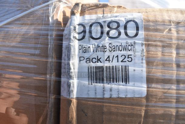 32 BRAND NEW! Items Including Two 500MFTN Lavex Natural Brown Kraft M-Fold (Multifold) Towel - 4000/Case, Four 5001BNAPNAT EcoChoice 1-Ply Natural Kraft Beverage / Cocktail Napkin - 4000/Case, 182RRF14 Choice 10" x 14" Plastic Food Bag On A Roll - 1000/Case, 5002CPTE Lavex 2-Ply White Center Pull Paper Towel 510' Roll - 6/Case, 760FF12 Choice 12 oz. French Fry Cup - 1000/Case, 433HSLCPIE Choice Clear Hinged Slice Container with Lid. 32 Times Your Bid! - Image 11 of 15