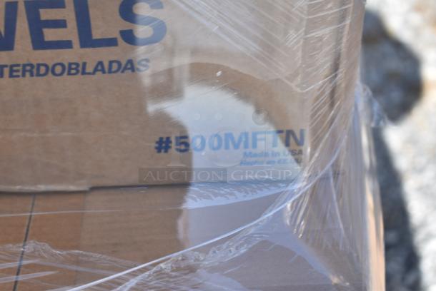 32 BRAND NEW! Items Including Two 500MFTN Lavex Natural Brown Kraft M-Fold (Multifold) Towel - 4000/Case, Four 5001BNAPNAT EcoChoice 1-Ply Natural Kraft Beverage / Cocktail Napkin - 4000/Case, 182RRF14 Choice 10" x 14" Plastic Food Bag On A Roll - 1000/Case, 5002CPTE Lavex 2-Ply White Center Pull Paper Towel 510' Roll - 6/Case, 760FF12 Choice 12 oz. French Fry Cup - 1000/Case, 433HSLCPIE Choice Clear Hinged Slice Container with Lid. 32 Times Your Bid! - Image 14 of 15