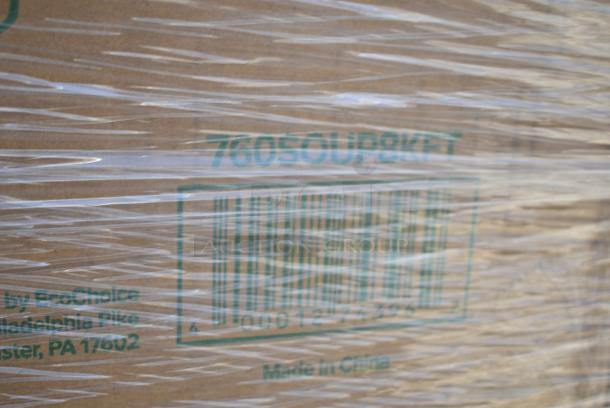 30 BRAND NEW! Items Including Four 127SB24COMBO Choice 24 oz. Clear Plastic Salad Bowl with Lid - 150/Case, Two 127P2C Choice 2 oz Portion Cups, 760SOUP8KFT EcoChoice 8 oz. Kraft Paper Food Cup with Vented Lid - 250/Case, 43302CUPC Choice 2-Compartment Clear OPS Plastic Jumbo Cupcake / Muffin Container - 250/Case, 795KFT50RNPE Choice 50 oz. Round Kraft PE-Lined Microwavable Take-Out Container 7 5/16" x 3" - 300/Case, 127SB24COMBO Choice 24 oz. Clear Plastic Salad Bowl with Lid - 150/Case. 30 Times Your Bid! - Image 6 of 13