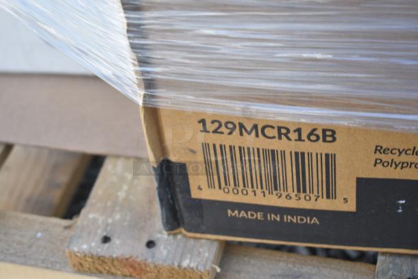 26 BRAND NEW! Items Including 127CH08F Choice 8 oz. Clear RPET Tall Hinged Deli Container - 200/Case, 433NHT101H Choice 1/6 Standard Size White "Thank You" Medium-Duty Plastic T-Shirt Bag - 1000/Case, 500L1020B Choice Black Hot Paper Cup Travel Lid for 10-24 oz. Standard Cups and 8 oz. Squat Cups - 1000/Case, 129MCR16B Choice 16 oz. Black 6 1/4" Round Microwavable Heavy Weight Container with Lid - 150/Case, 127P100C Choice 1 oz. Clear Plastic Souffle Cup / Portion Cup - 2500/Case, 394385L Noble Products Powder-Free Disposable Latex Gloves for Foodservice - 1000/Case, 130BFORKWP Choice Individually Wrapped Medium Weight Black Polypropylene Plastic Fork - 1000/Case. 26 Times Your Bid! - Image 9 of 15