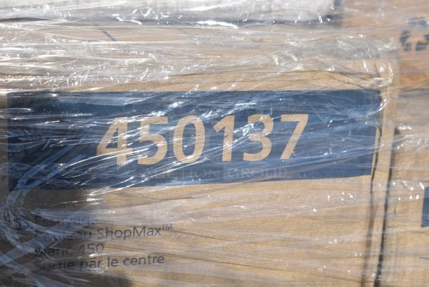 30 BRAND NEW! Items Including Three 450137 Tork Wiper ShopMax Roll 450 White Centerfeed, Two 500L1020B Choice Black Hot Paper Cup Travel Lid for 10-24 oz. Standard Cups and 8 oz. Squat Cups - 1000/Case, 500TO10103 Choice 10" x 10" x 3" Microwaveable 1-Compartment Black / Clear Plastic Hinged Container - 100/Case, 433910P 9" White Uncoated Paper Plate, 128HD16COMBO ChoiceHD 16 oz. Microwavable Translucent Plastic Deli Container and Lid Combo Pack - 240/Case, 760SOUP8MP Choice 8 oz. Medley Double Poly-Coated Paper Soup / Hot Food Cup with Vented Paper Lid - 250/Case. 30 Times Your Bid! - Image 13 of 16