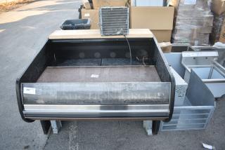 Metal Commercial Remote Open Grab N Go Merchandiser.