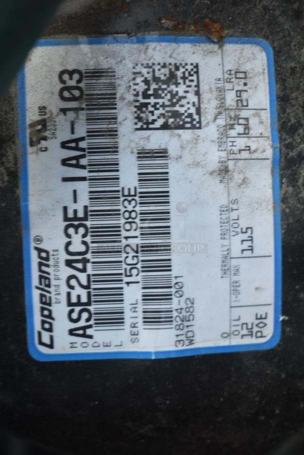 11 Various Compressors Including Copeland M4FHC0050-CAV-045, Copeland ASE32C3E-CAV-103. 11 Times Your Bid! - Image 13 of 14