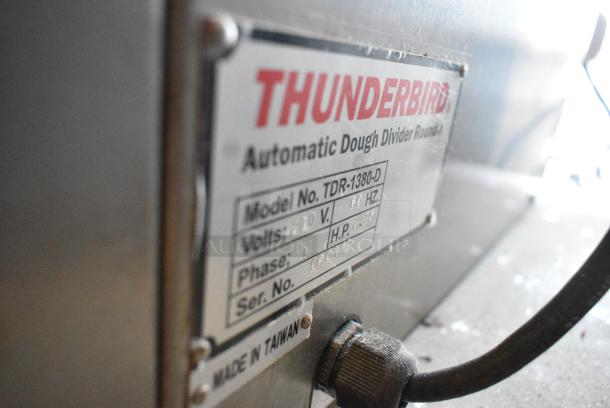 Thunderbird TDR-1380-D Stainless Steel Commercial Floor Style Automatic Dough Divider Rounder. 220 Volts, 1 Phase. - Image 7 of 7