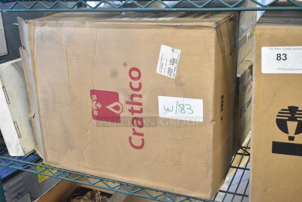 BRAND NEW SCRATCH AND DENT! Crathco D15-4 Classic Bubbler Series Single 5 Gallon Bowl High Impact Plastic Refrigerated Beverage Dispenser Base w/ Hopper Kit. - Image 5 of 6