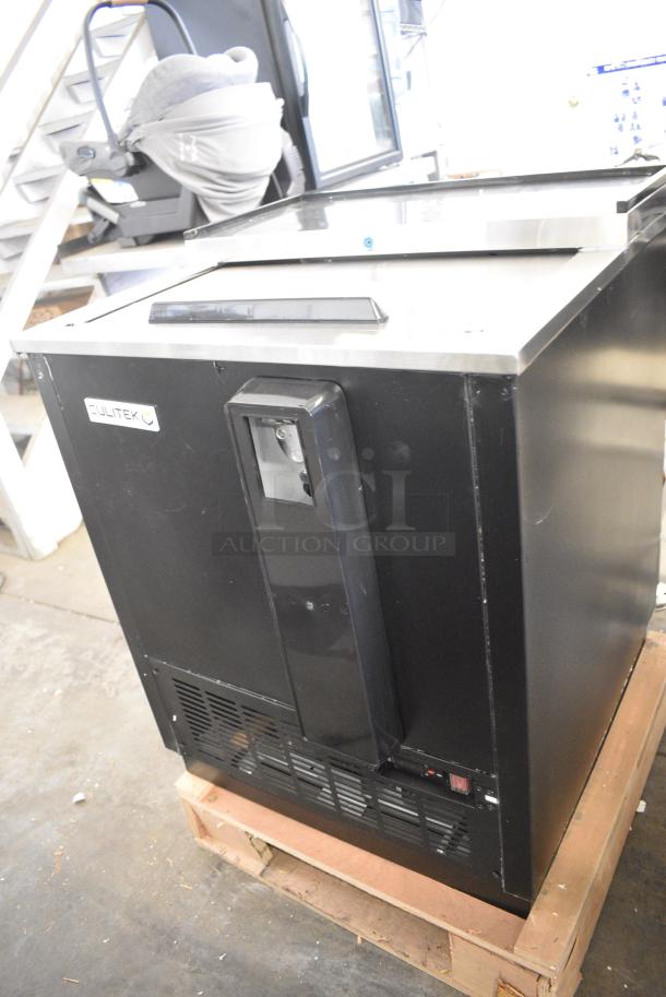 BRAND NEW SCRATCH AND DENT! Culitek MBC-25 Metal Commercial Back Bar Bottle Cooler w/ 1 Lid. 115 Volts, 1 Phase. Tested and Working! - Image 6 of 13