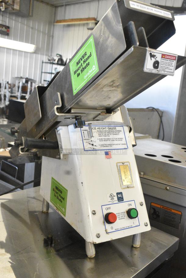 Oliver 723 Metal Commercial Countertop Bagel Slicer. 115 Volts, 1 Phase. Tested and Working! - Image 5 of 8