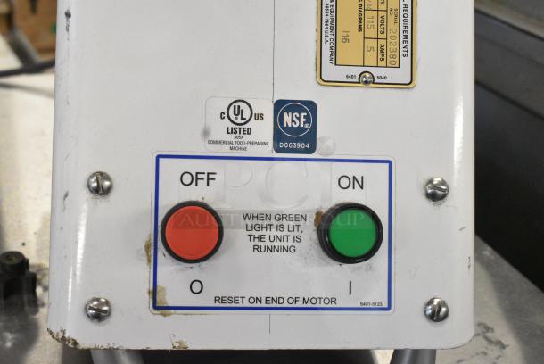 Oliver 723 Metal Commercial Countertop Bagel Slicer. 115 Volts, 1 Phase. Tested and Working! - Image 7 of 8