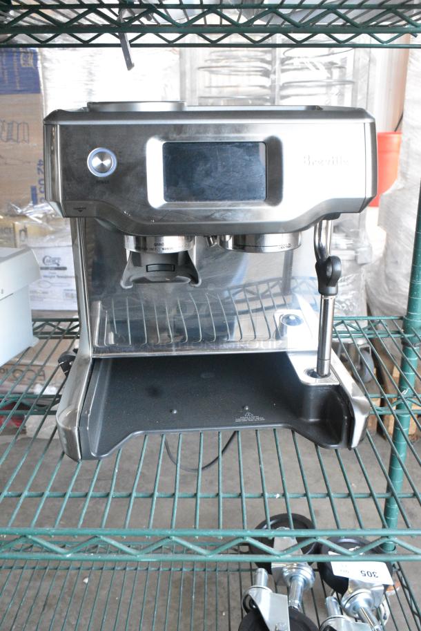 LIKE NEW! Breville BES880 BSS /C Countertop Espresso Machine. 120 Volts, 1 Phase. - Image 16 of 17
