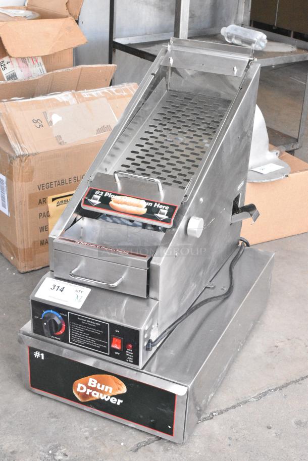 2 Items Including 2024 Benchmark USA 60024 Doghouse 24 Dog / 24 Bun Hot Dog Steamer and Dispenser and Bun Drawer. 2 Times Your Bid! - Image 13 of 15
