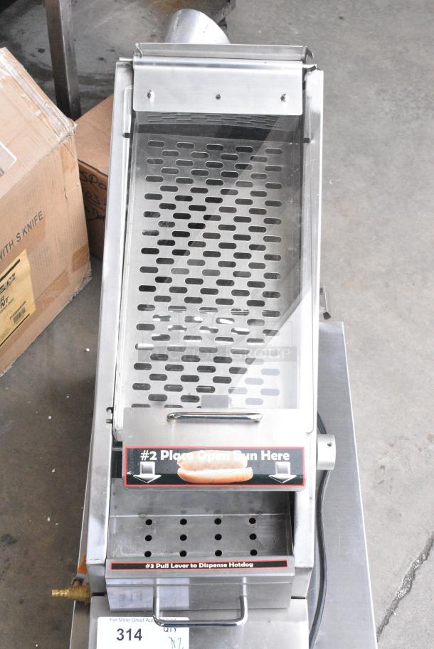 2 Items Including 2024 Benchmark USA 60024 Doghouse 24 Dog / 24 Bun Hot Dog Steamer and Dispenser and Bun Drawer. 2 Times Your Bid! - Image 15 of 15