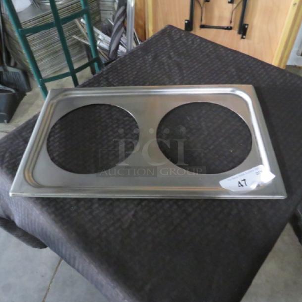 One Stainless Steel Adapter Plate. - Image 1 of 1