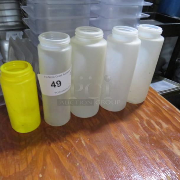One Lot Of Squeeze Bottles. - Image 1 of 1