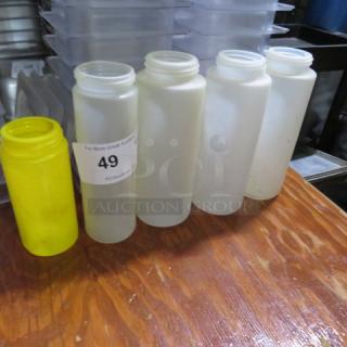 One Lot Of Squeeze Bottles.