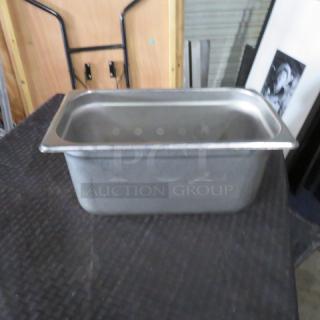 1/3 Size 6 Inch Deep Hotel Pan. 3XBID