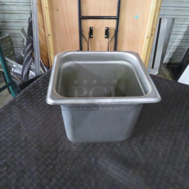 1/6 Size 6 Inch Deep Hotel Pan. 5XBID - Image 1 of 1