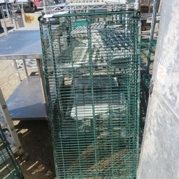 48X24 Green Metro Shelf. 3XBID - Image 1 of 1